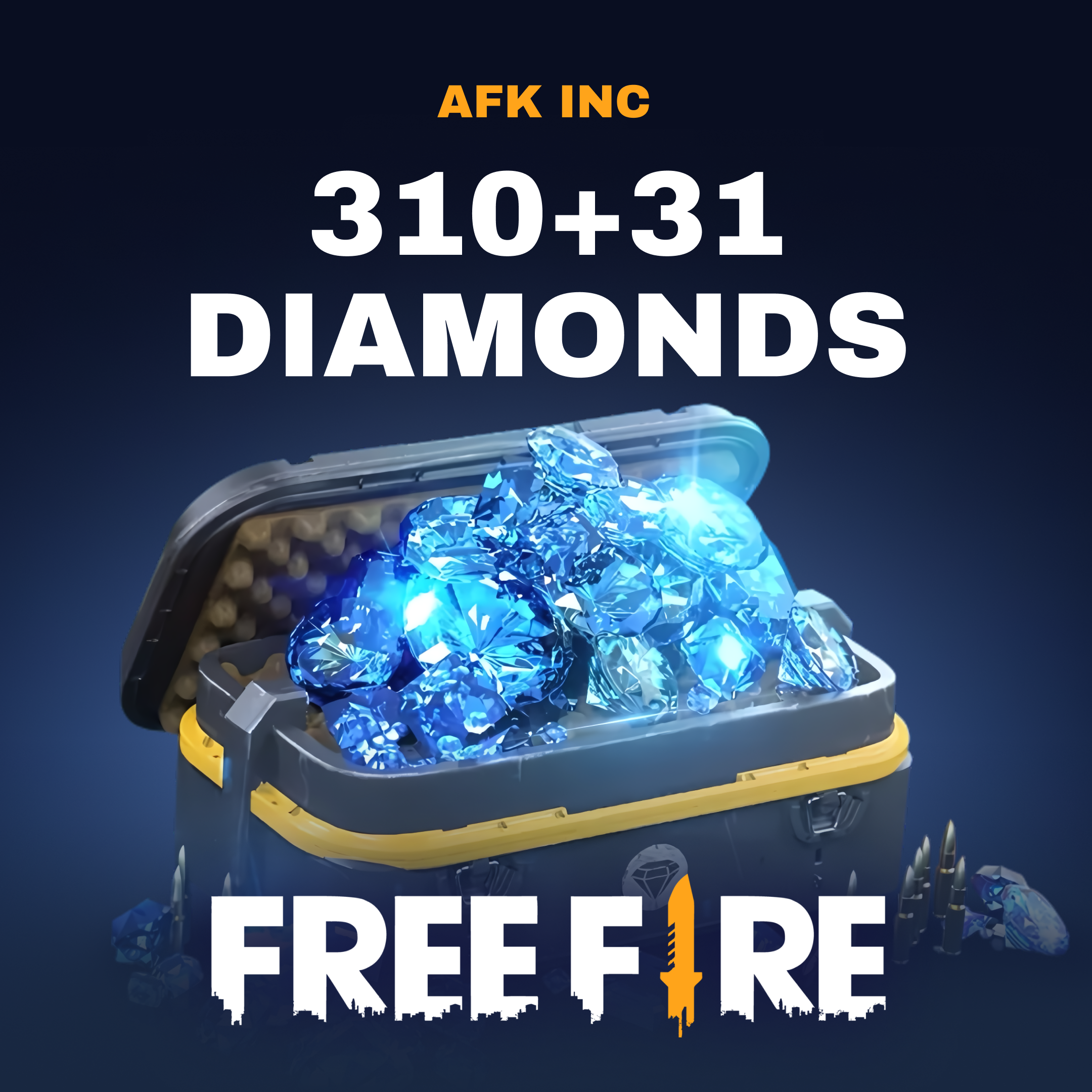 Garena Free Fire - 341 Алмазов - AFK inc