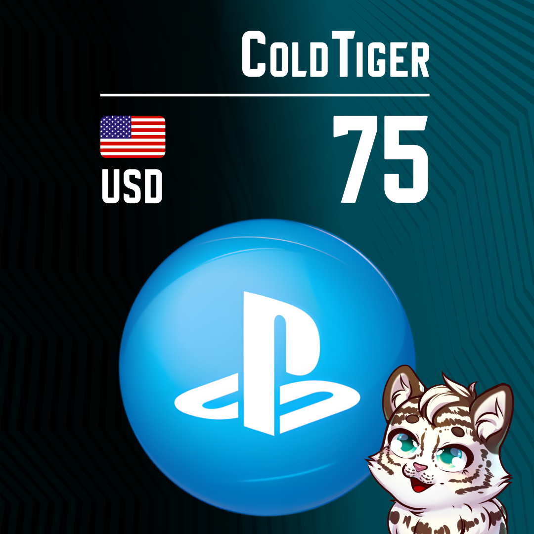 75 USD для playstation ключ активации - ColdTiger