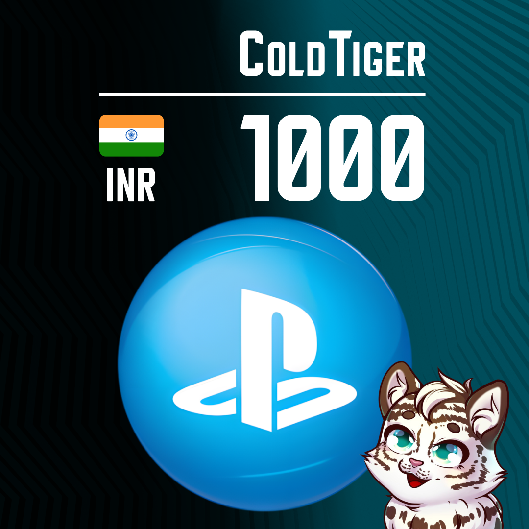 1000 INR для playstation ключ активации - ColdTiger