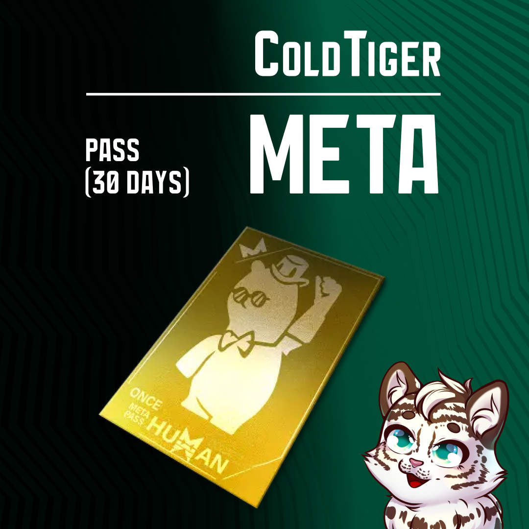 Meta Pass (30 Days) пополнение по ID - ColdTiger
