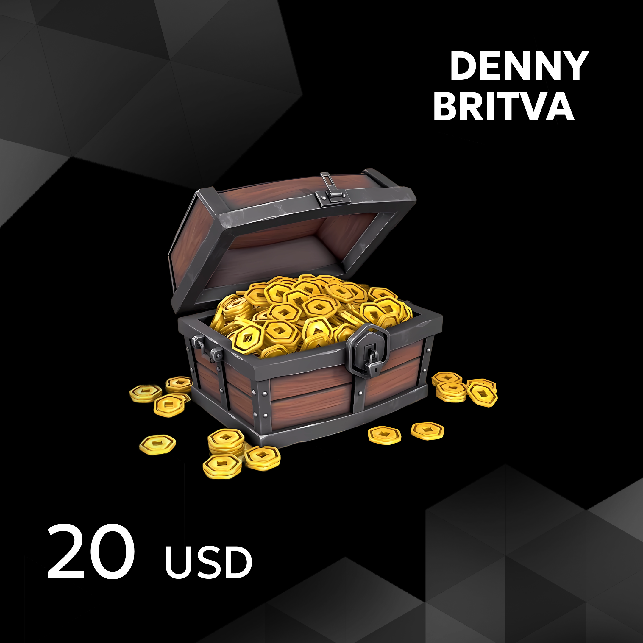 20 USD ключ активации - dennybritva
