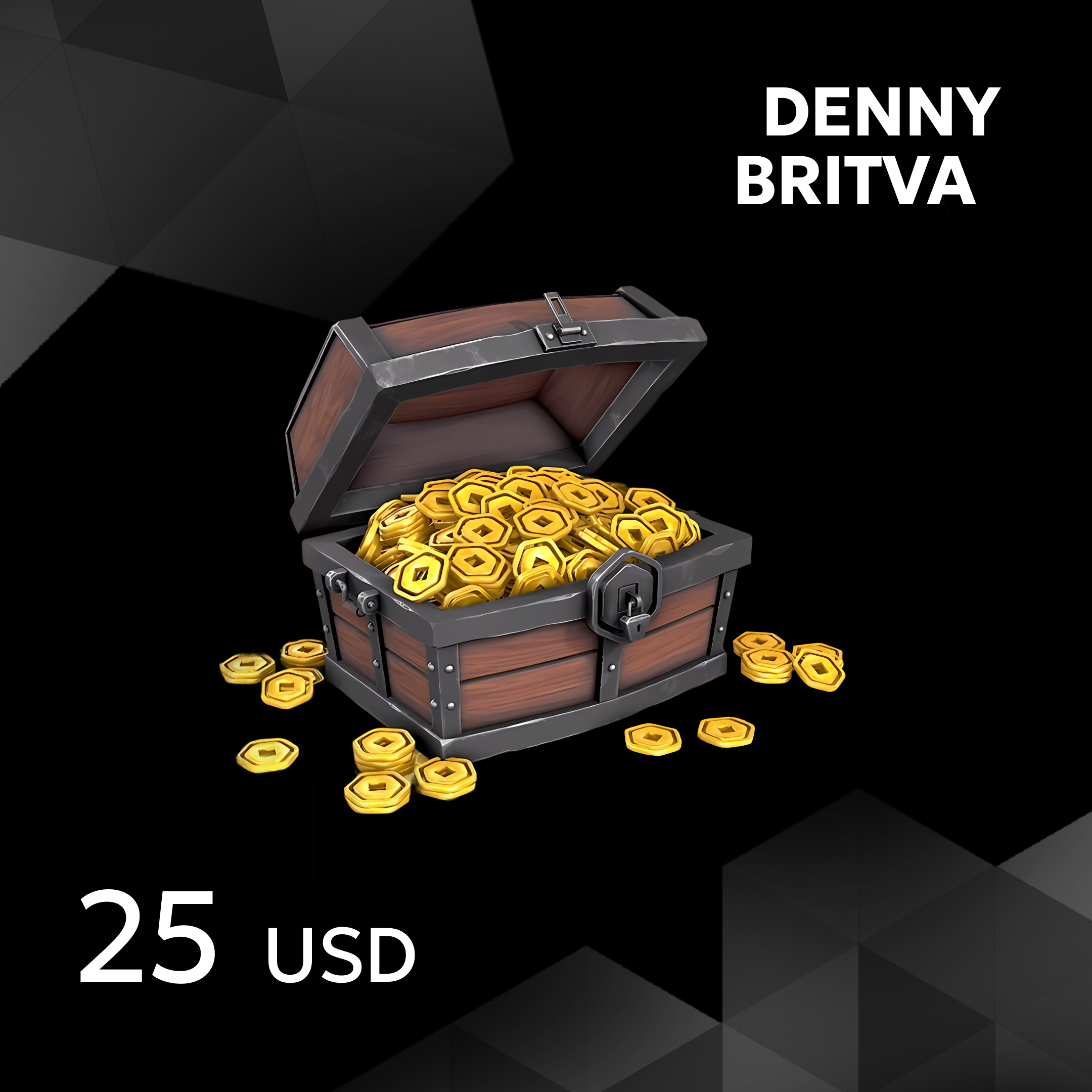 25 USD ключ активации - dennybritva