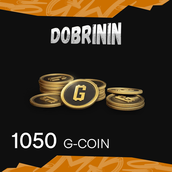 1000+50 G-Coins ключ активации - DOBRININ