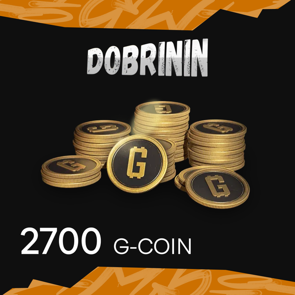 2500+200 G-Coins ключ активации - DOBRININ