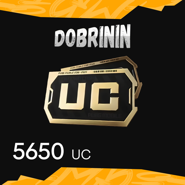 5650 UC пополнение по ID - DOBRININ