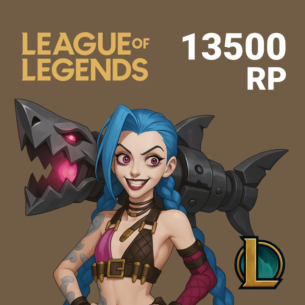 League of Legends 13500 riot games EUW - Gems