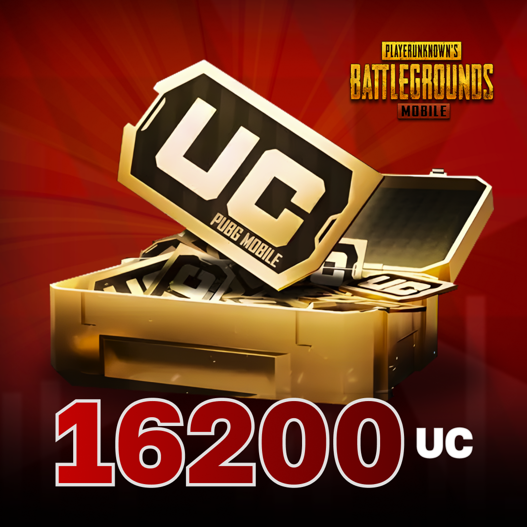 PUBG Mobile 16200 UC mobile GL - Gems