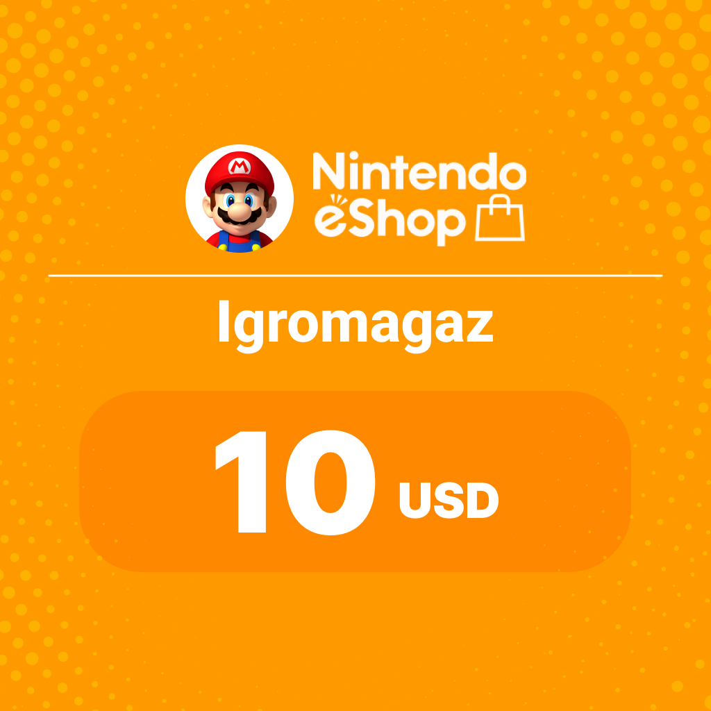 Карта Nintendo eShop на 10 USD >US< - Igromagaz