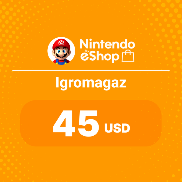Карта Nintendo eShop на 45 USD >US< - Igromagaz