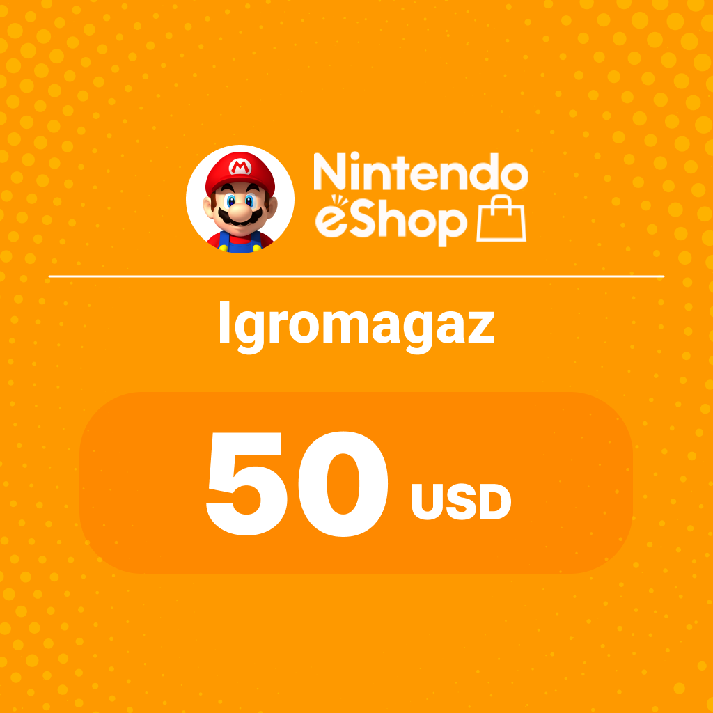 Карта Nintendo eShop на 50 USD >US< - Igromagaz