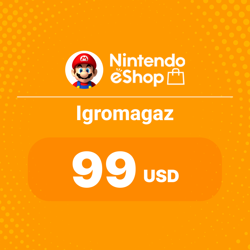 Карта Nintendo eShop на 99 USD >US< - Igromagaz