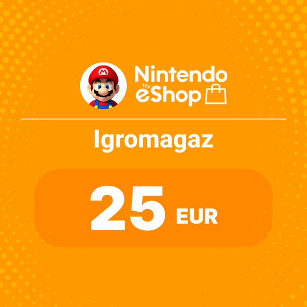 Карта Nintendo eShop на 25 EUR >EU< - Igromagaz