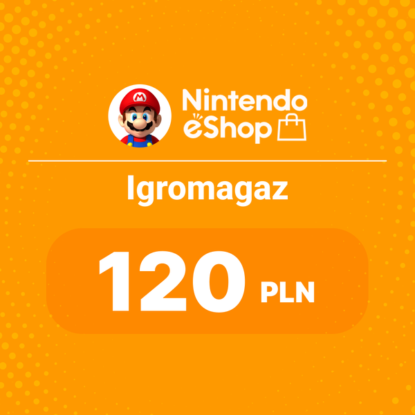 Карта Nintendo eShop на 120 PLN >PL< - Igromagaz