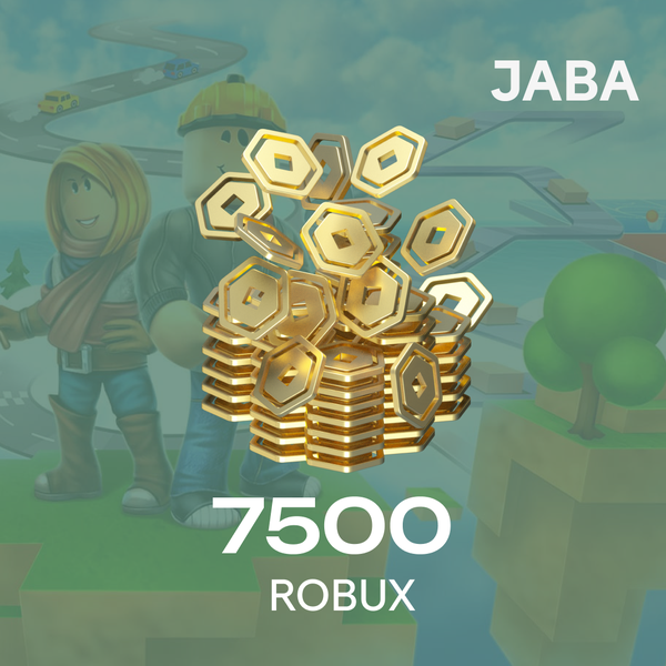7500 Robux ключ активации - jaba