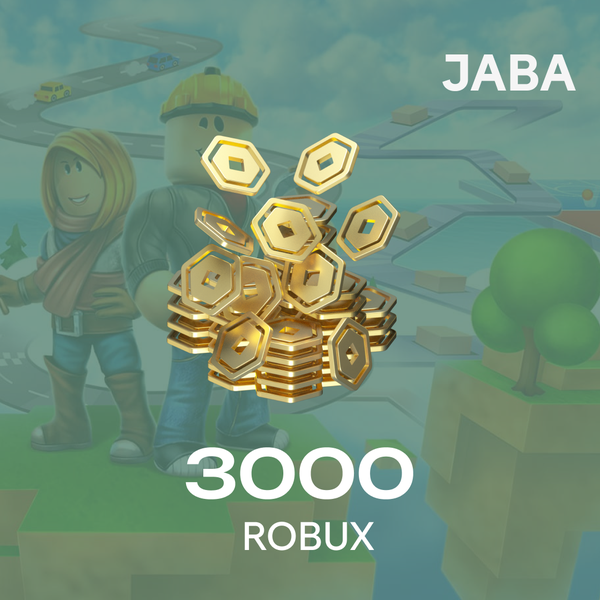 3000 Robux ключ активации - jaba