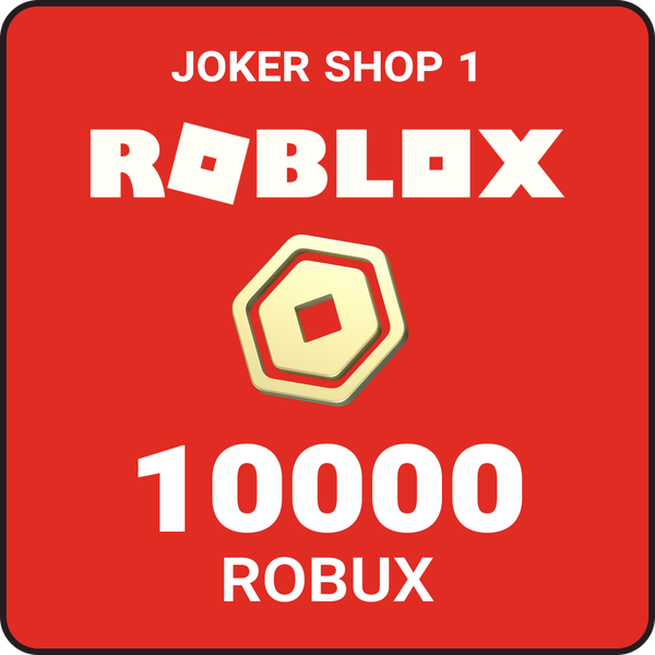 10000 Robux | Roblox | - Joker Shop 1