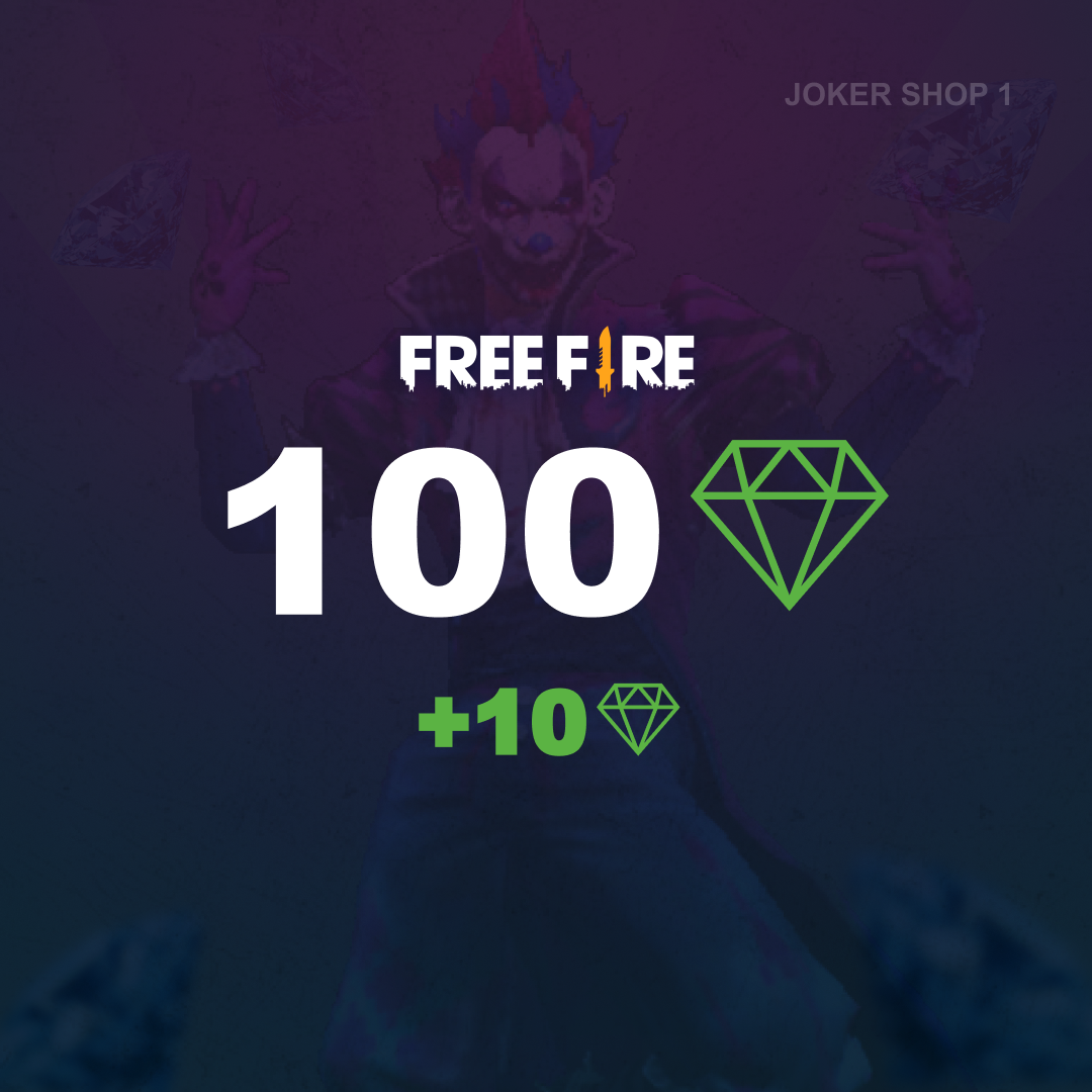 110 Алмазов | Garena Free Fire | - Joker Shop 1