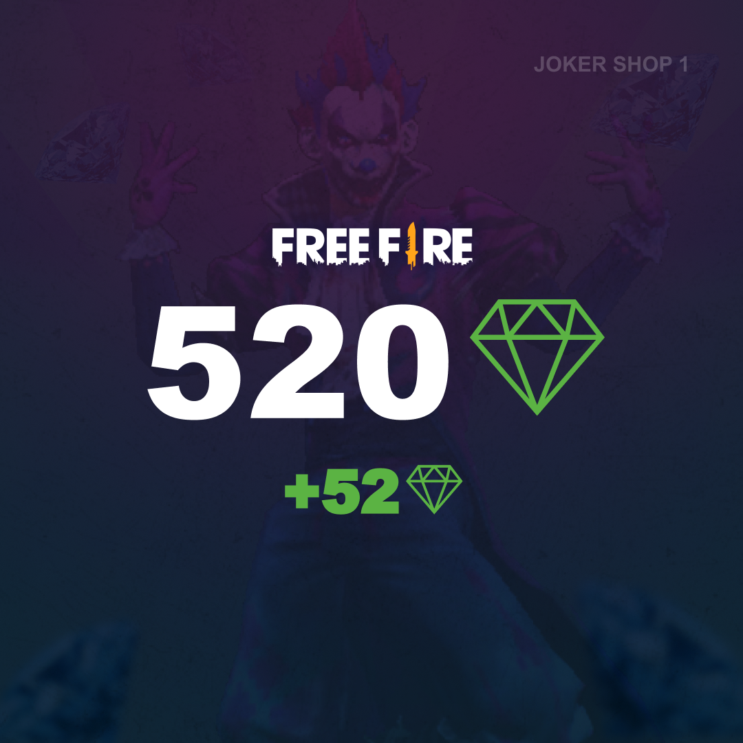 572 Алмазов | Garena Free Fire | - Joker Shop 1