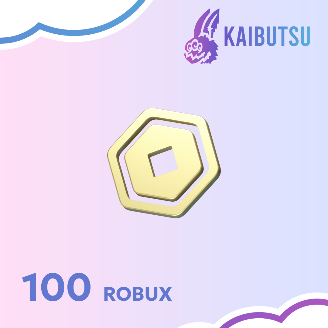 100 Robux ключ активации - kaibutsu