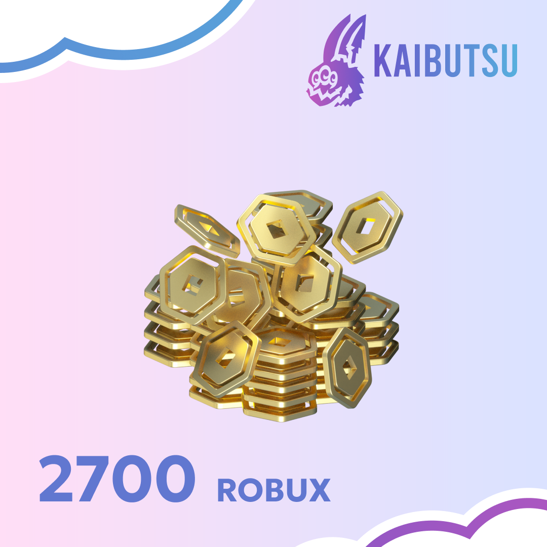 2700 Robux ключ активации - kaibutsu