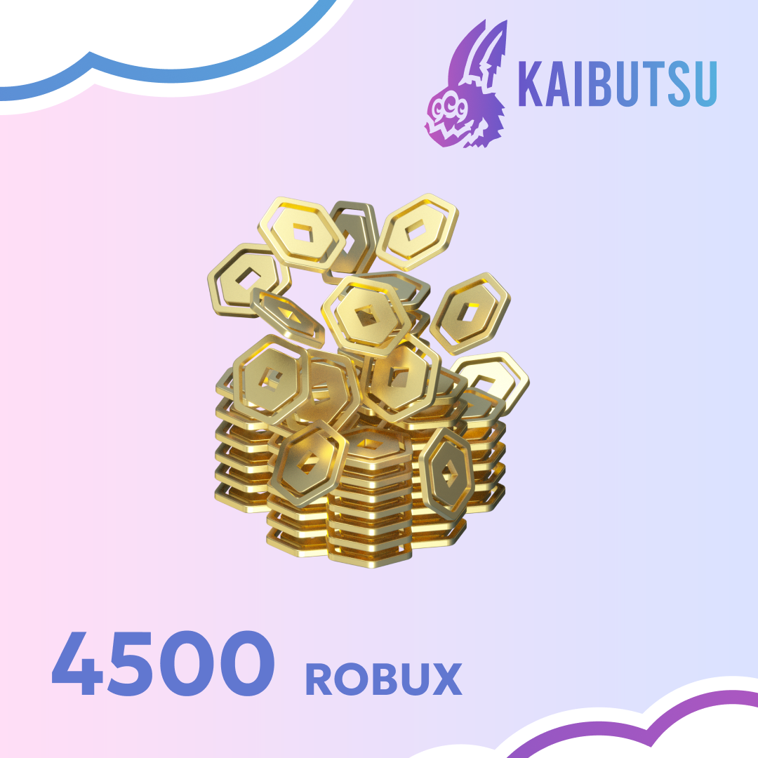 4500 Robux ключ активации - kaibutsu