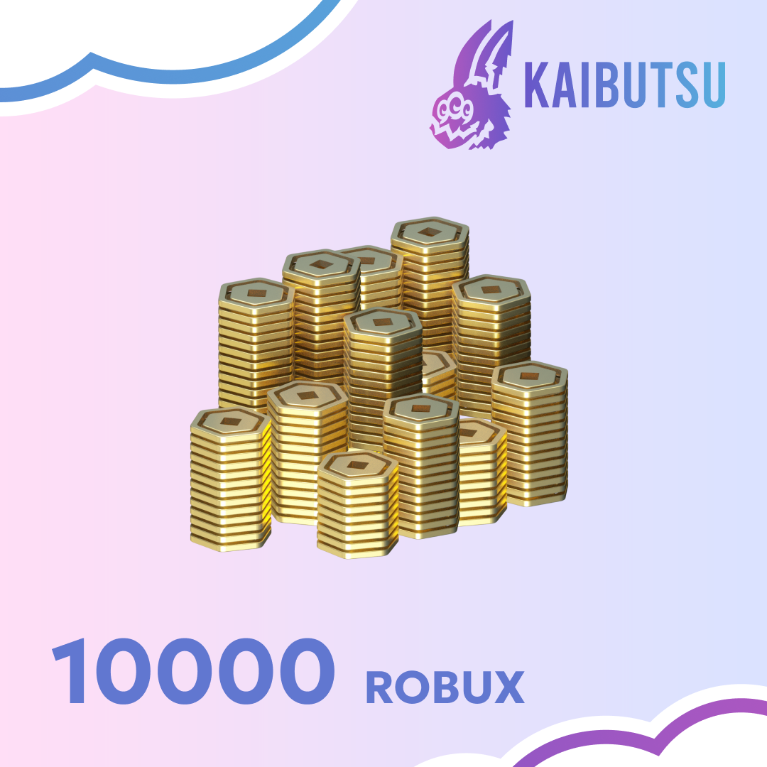 10000 Robux ключ активации - kaibutsu