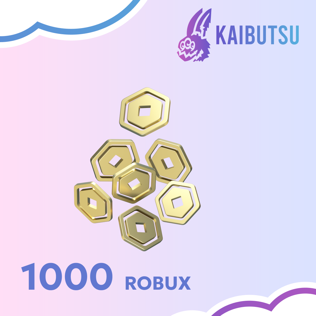 1000 Robux ключ активации - kaibutsu