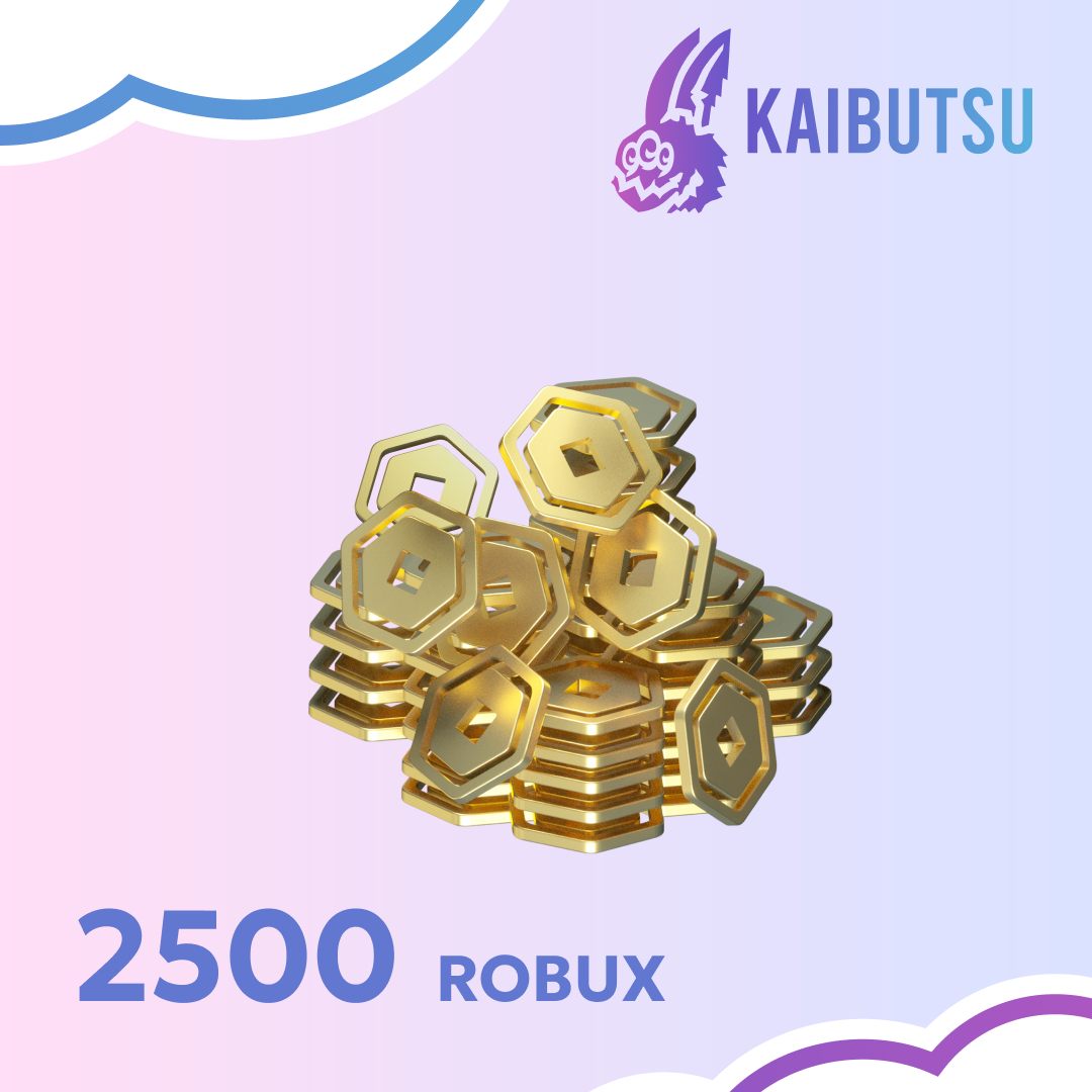 2500 Robux ключ активации - kaibutsu
