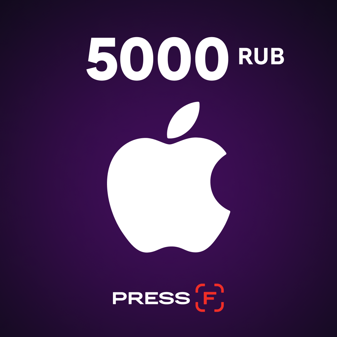 5000 RUB для apple ключ активации - Карты пополнения iTunes