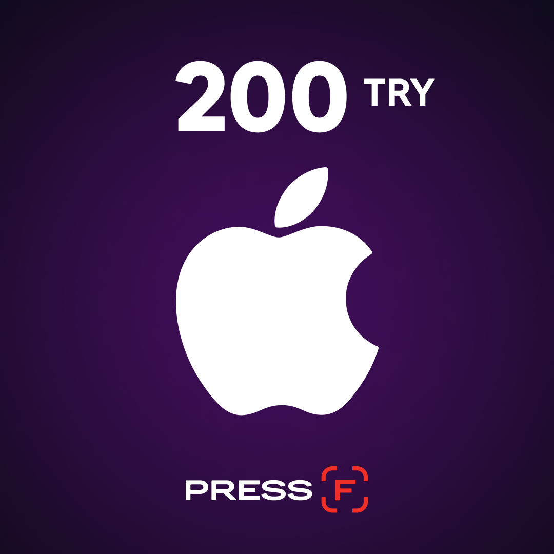 200 TRY для apple ключ активации - Карты пополнения iTunes