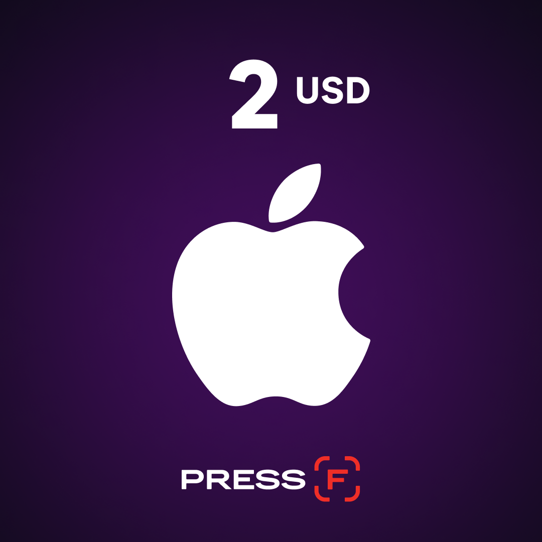 2 USD для apple ключ активации - Карты пополнения iTunes