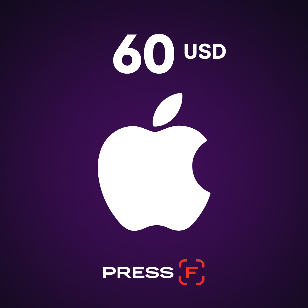 60 USD для apple ключ активации - Карты пополнения iTunes
