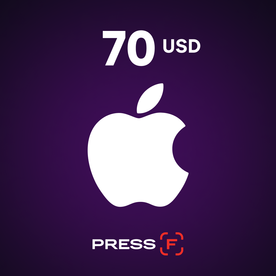 70 USD для apple ключ активации - Карты пополнения iTunes