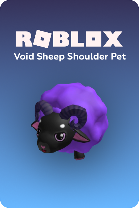 Roblox DLC void sheep shoulder pet ключ roblox GL - Premium Shop