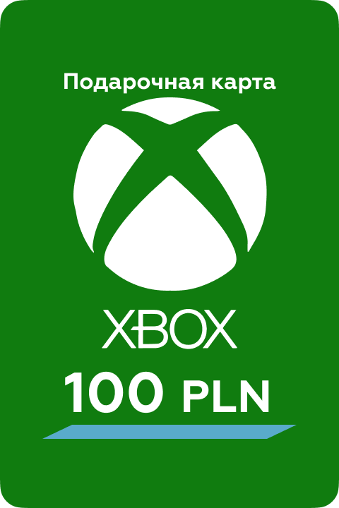 Подарочная карта Xbox на 100 PL - Premium Shop