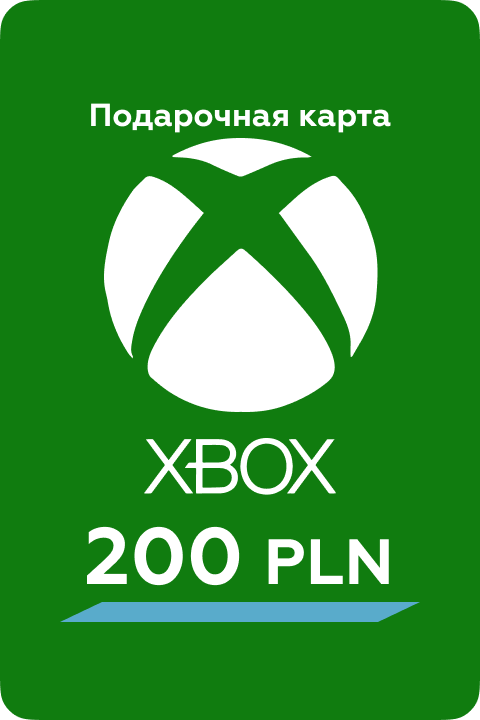 Подарочная карта Xbox на 200 PL - Premium Shop