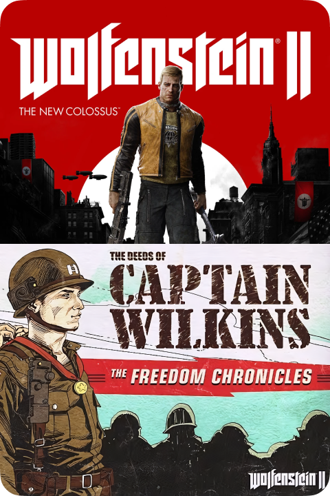 Wolfenstein II: The New Colossus DLC the deeds of captain wilkings ключ steam GL - Premium Shop
