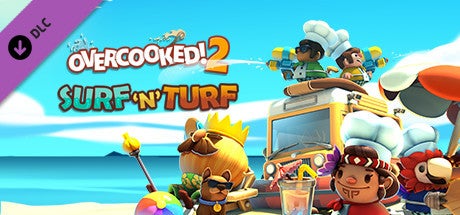 Overcooked! 2 DLC surf 'n' turf ключ steam GL - Premium Shop