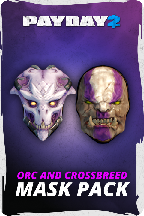 PAYDAY 2 DLC orc and crossbreed masks ключ steam GL - Kupikod