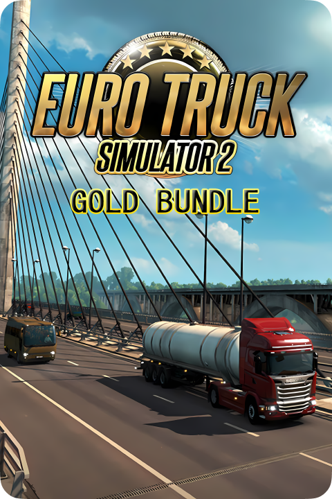 Euro Truck Simulator 2 Gold Bundle standard edition ключ steam GL - Kupikod