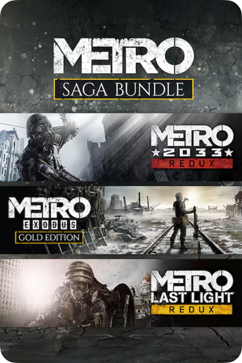 Metro Saga Bundle standard edition ключ xbox one/xbox series s/xbox series x EU - Premium Shop