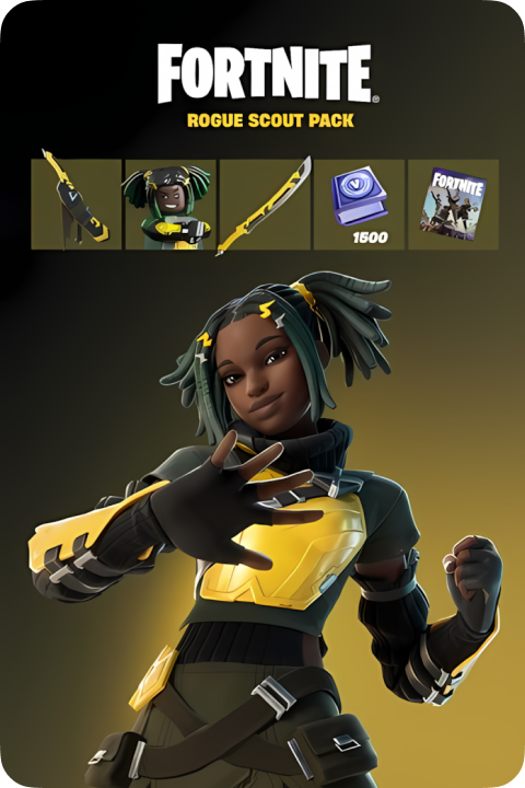 Fortnite DLC rogue scout pack ключ xbox one/xbox series s/xbox series x AR - Premium Shop