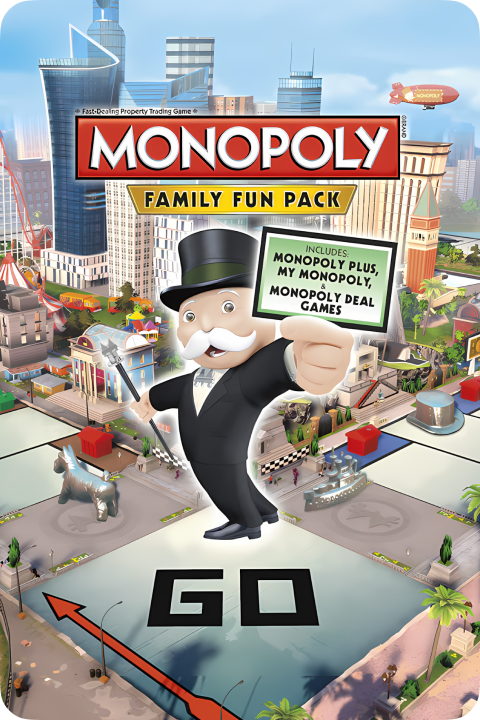 MONOPOLY FAMILY FUN PACK standard edition ключ xbox one/xbox series s/xbox series x AR - Premium Shop