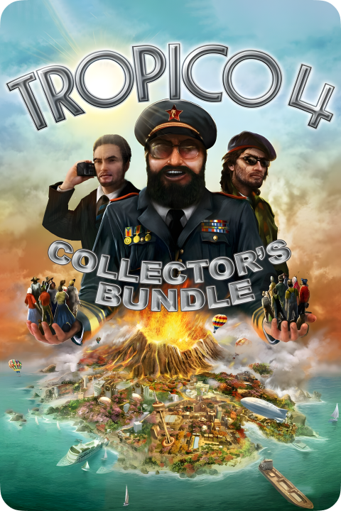 Tropico 4 collector's bundle ключ steam CIS/RU - Premium Shop