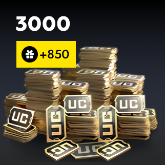 3850 UC в PUBG Mobile по логину - Kupikod