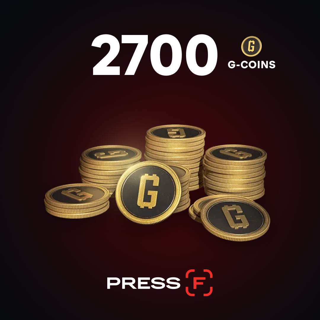 2500+200 G-Coins ключ активации - Магазин G-Coins