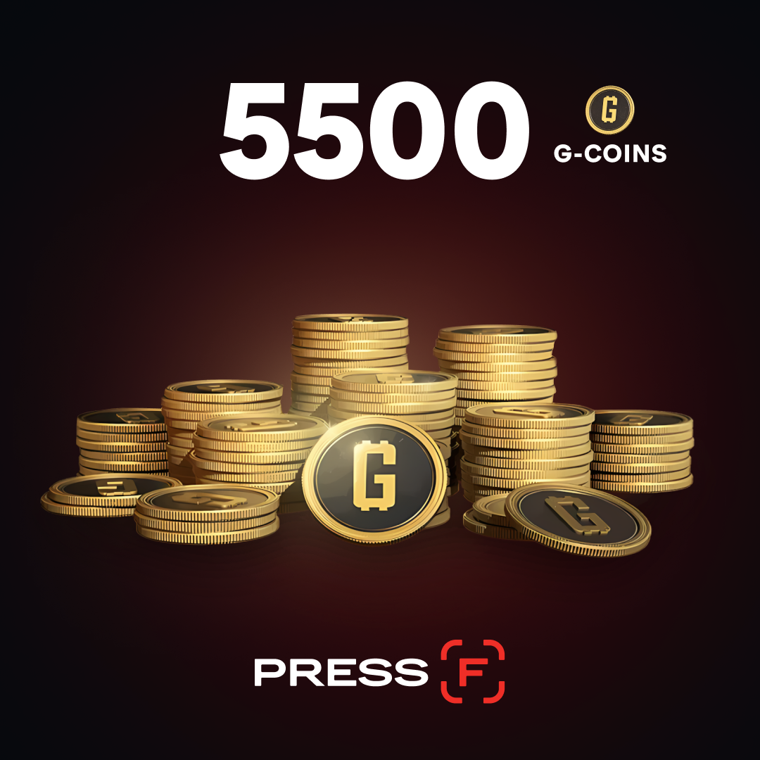 5000+500 G-Coins ключ активации - Магазин G-Coins