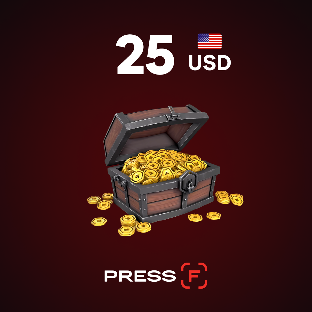 25 USD код пополнения - Магазин Робуксов