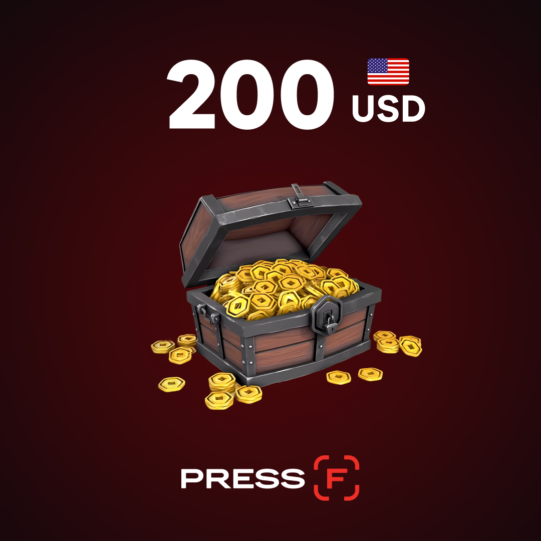 200 USD код пополнения - Магазин Робуксов