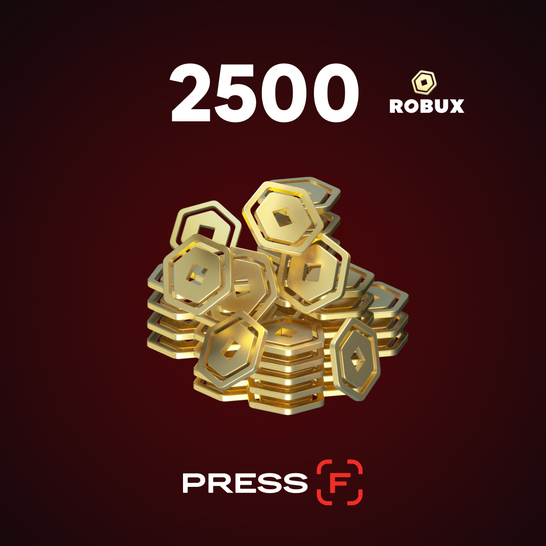 2500 Robux - Магазин Робуксов